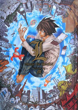 Couverture de L change the world (roman tiré de Death Note)