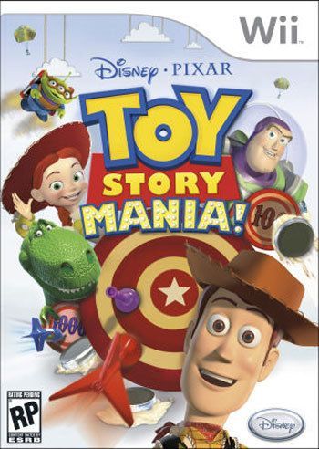 Couverture du jeu vidéo Toy story Mania