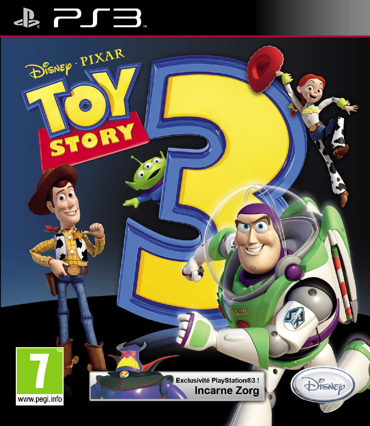 Couverture du jeu vidéo Toy story 3