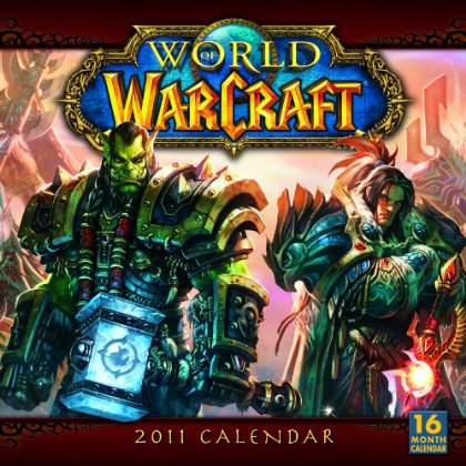 Calendrier 16 pages World of Warcraft