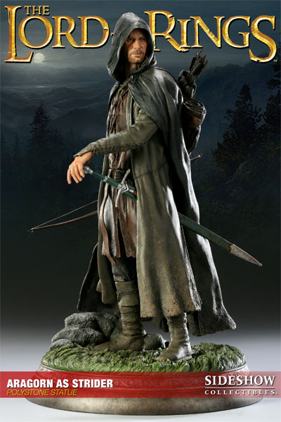 Figurine d'Aragorn en Grand-Pas du Seigneur des Anneaux