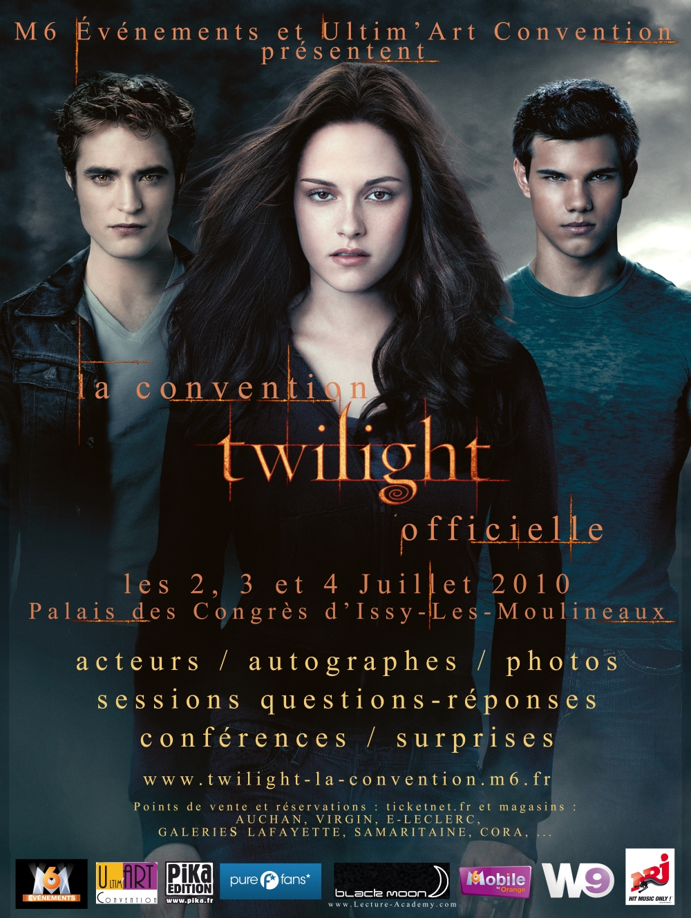 Twilight : affiche de la convention