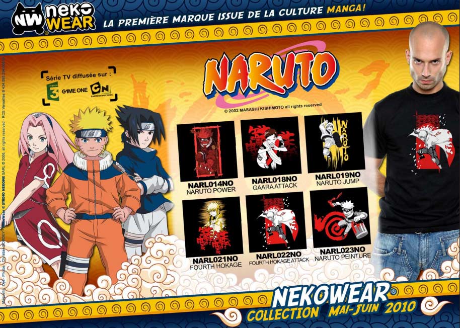 Collection Naruto (NekoWear)