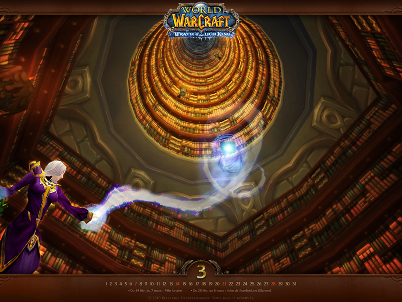 Wallpaper officiel de World of Warcraft