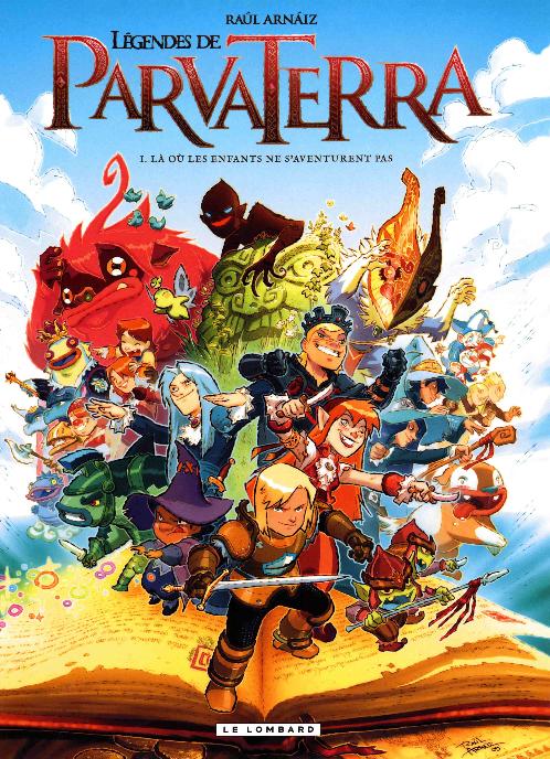 Couverture du premier tome de ParvaTerra Tome 1