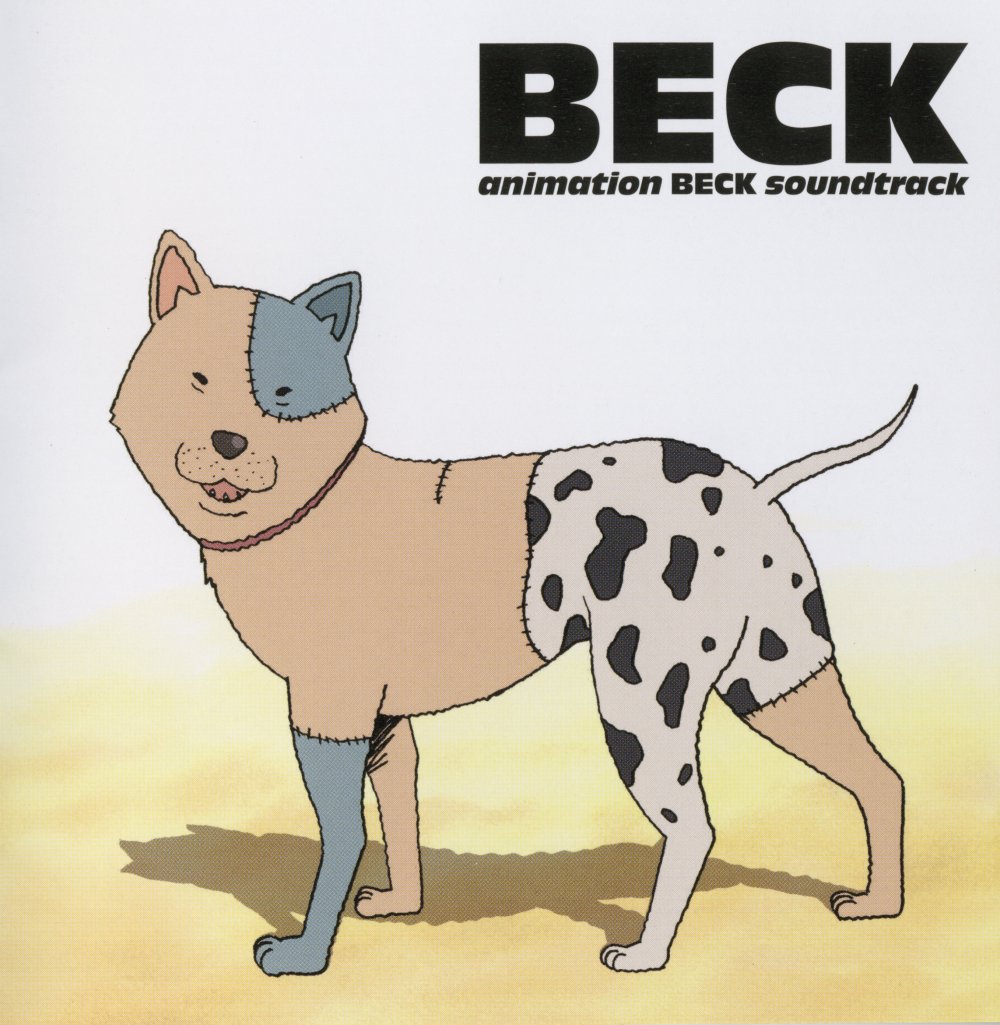 page de garde du CD Beck de l'anime Beck