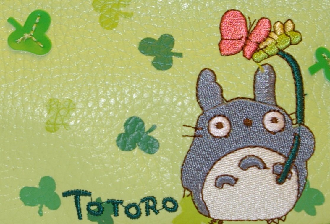 Detail avant de la trousse Totoro