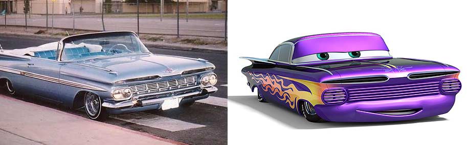 Ramone : Chevrolet Impala lowrider 1959