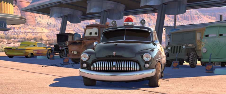 Cars : Quatre roues (2006) shériff