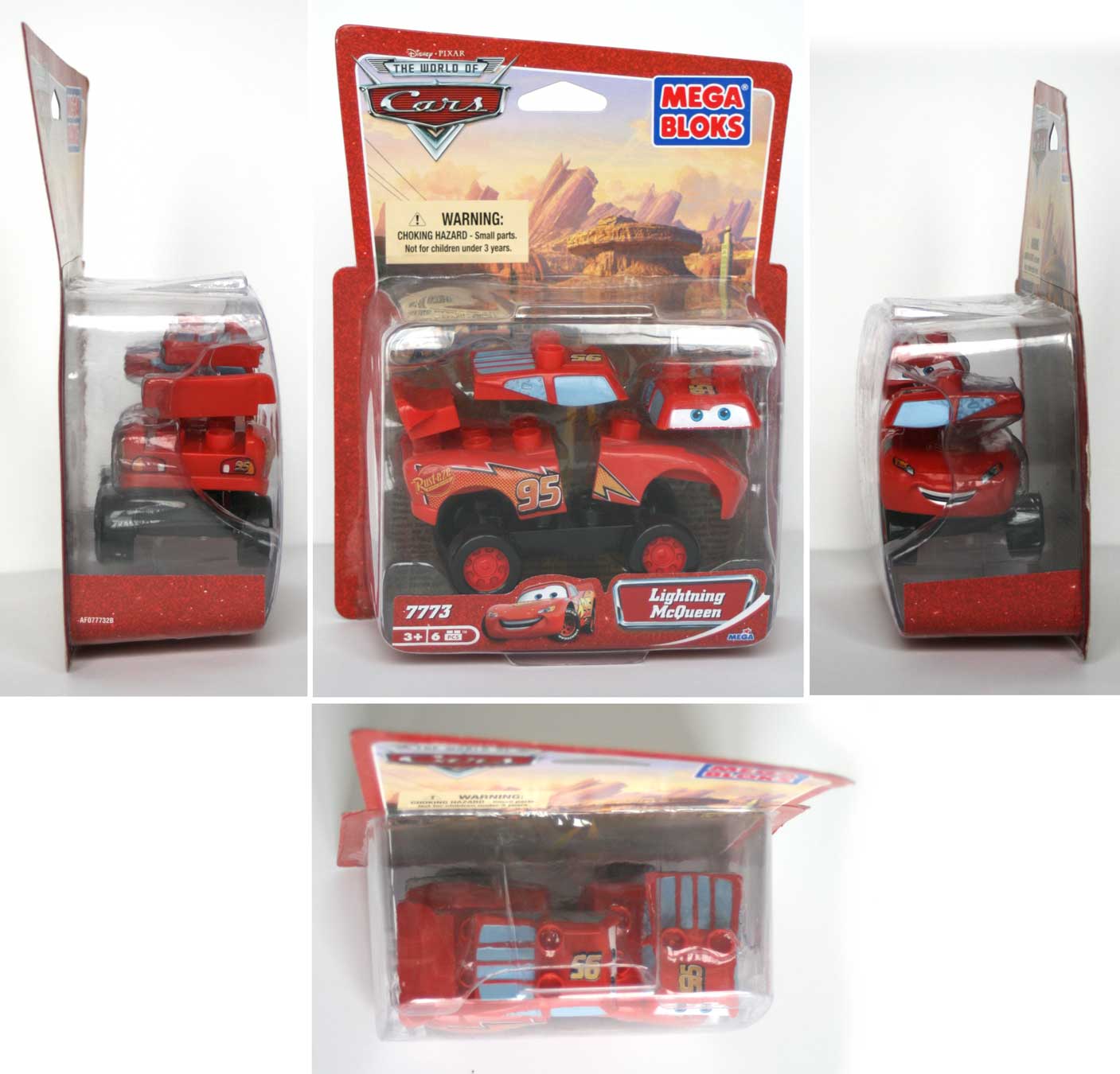 Packaging Flash McQueen (2007) Cars