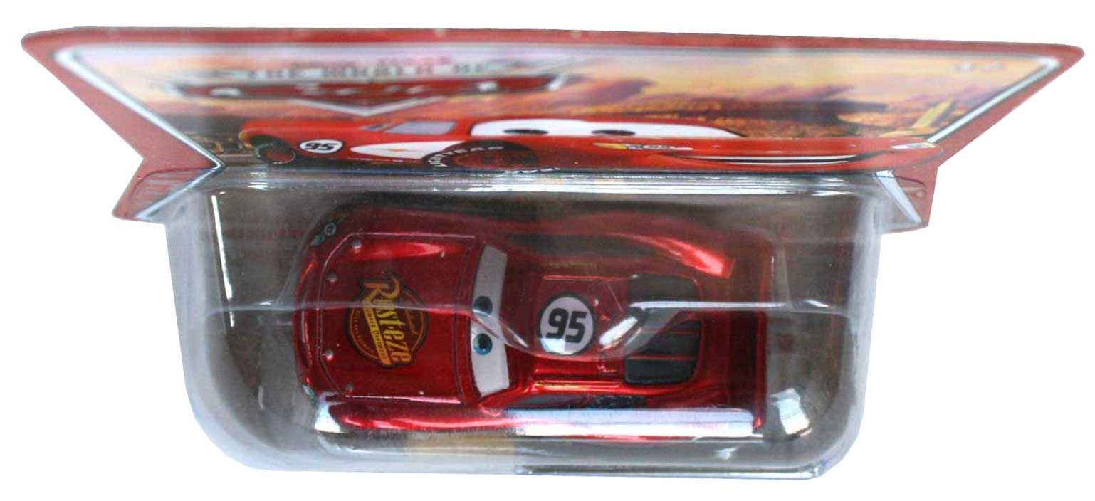 Packaging dessus Mattel : The World of Car N°02 - Flash McQueen (2008)