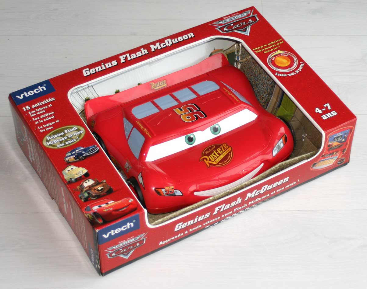 Packaging - Genius Flash McQueen (2008) Ordinateur Cars