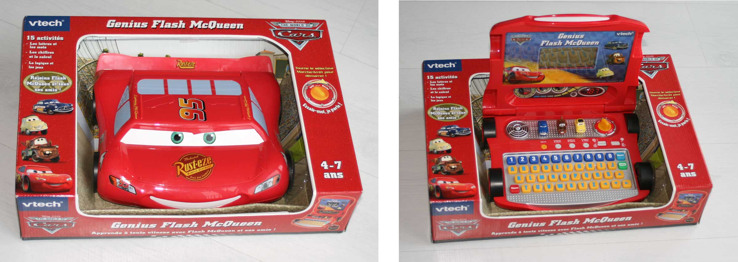 Packaging - Genius Flash McQueen (2008) Ordinateur Cars