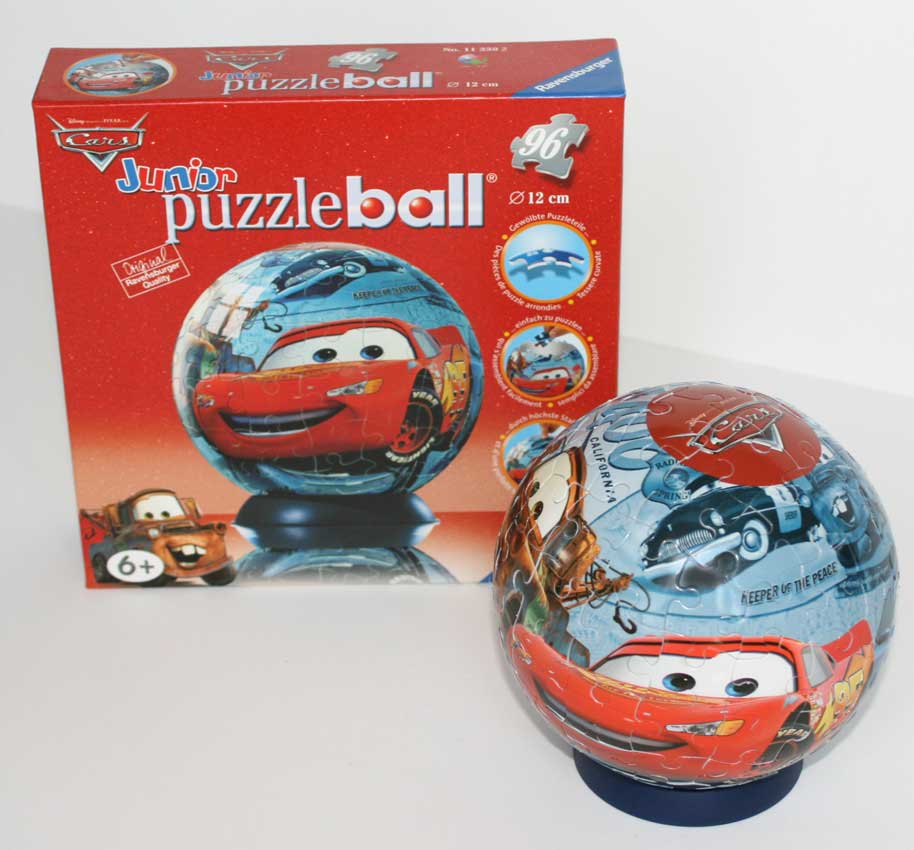 Puzzle Ball Ravensburger de 96 pièces (Cars - 2005)