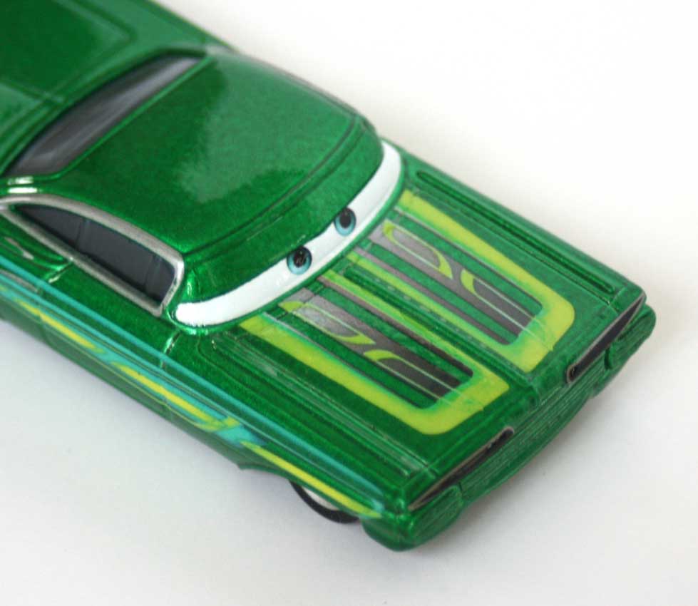 Mattel : The World of Car N°15 - Ramone vert (2008)