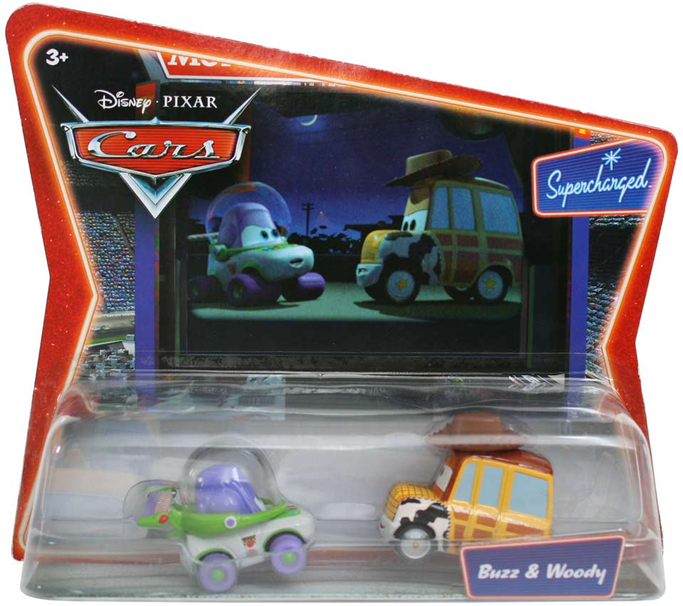 Mattel : Cars Supercharged - Buzz & Woody (2007) Packaging