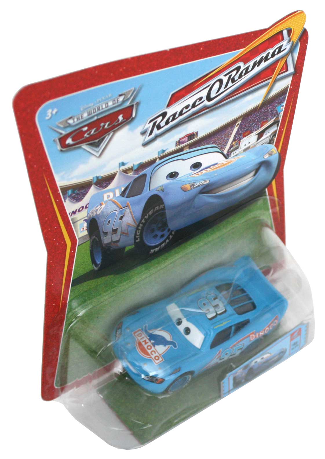 Mattel : Race O Rama - Flash McQueen Dinoco