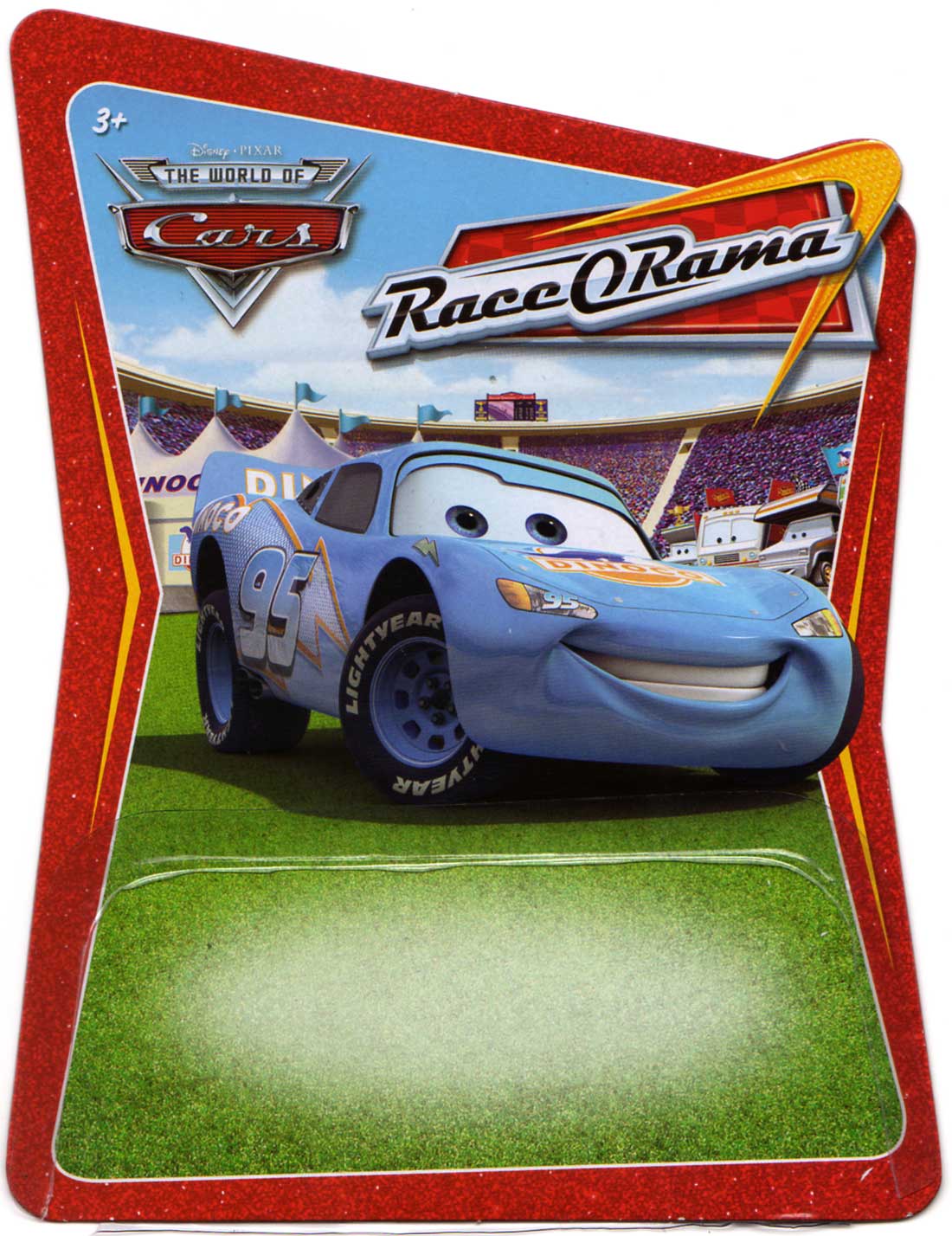 Mattel : Race O Rama - Flash McQueen Dinoco