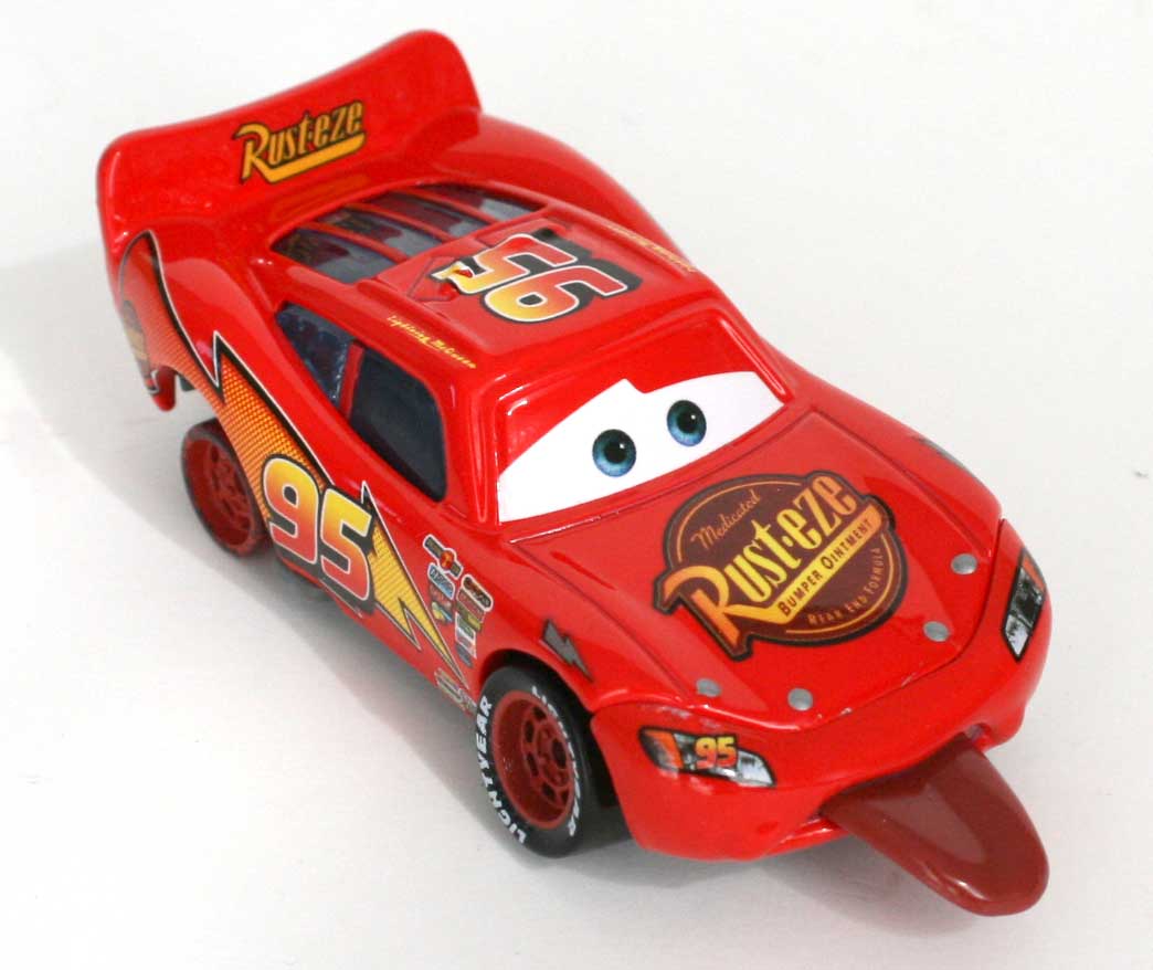 Mattel : Race O Rama - Flash McQueen tire la langue (2009)