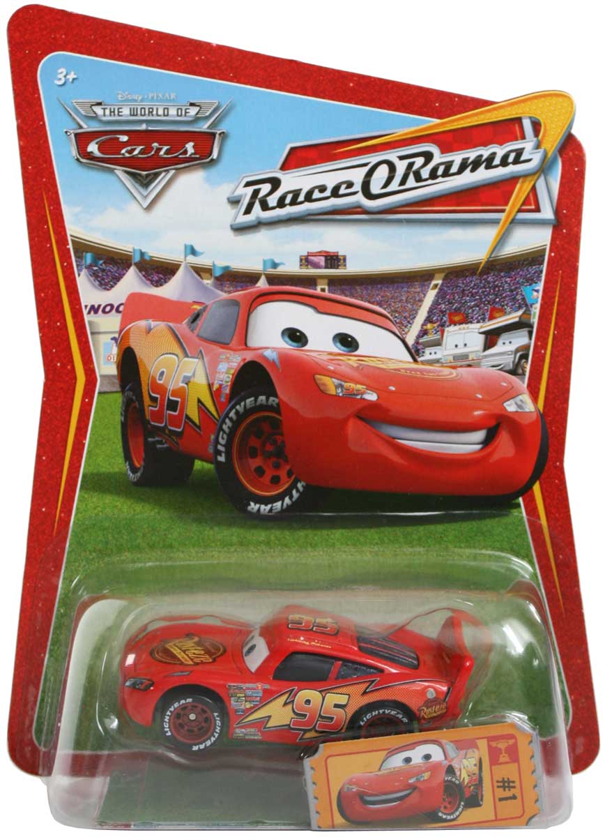 Mattel : Race O Rama - Orange N°001 - Flash McQueen