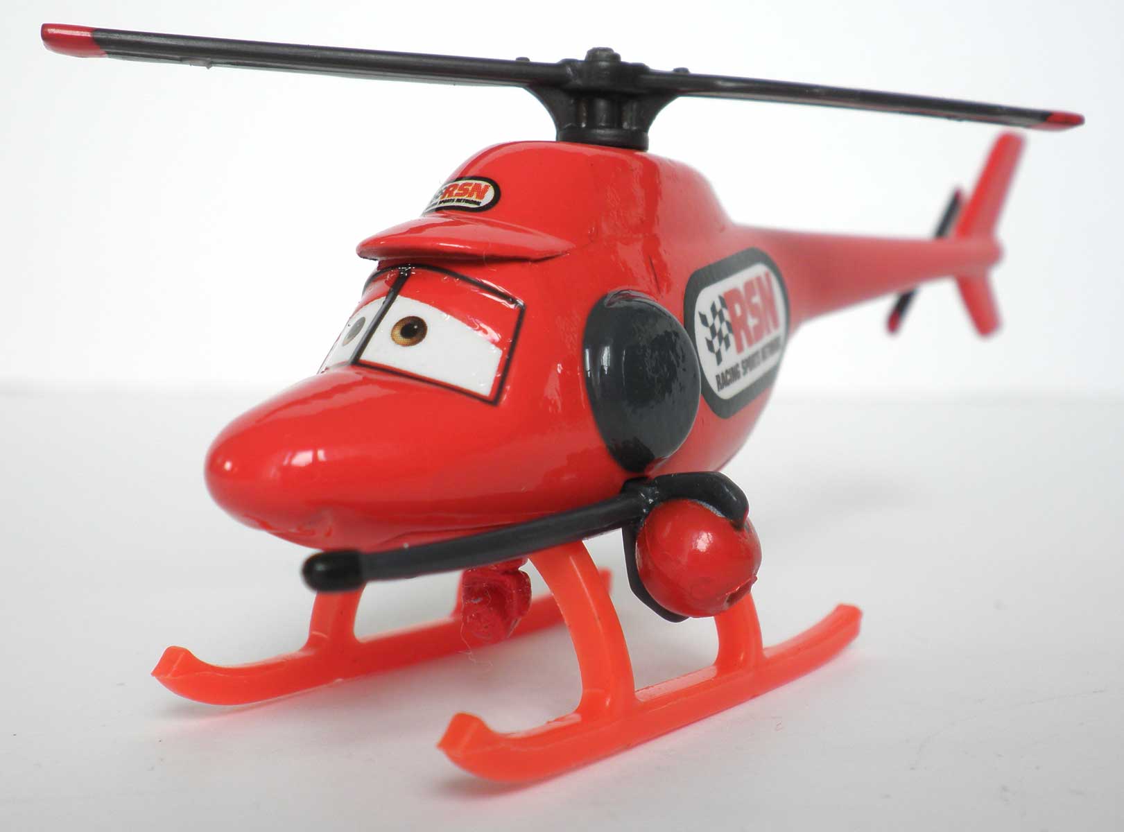 Mattel : Race O Rama – Rouge N°031 – Hélicoptère Kathy Copter