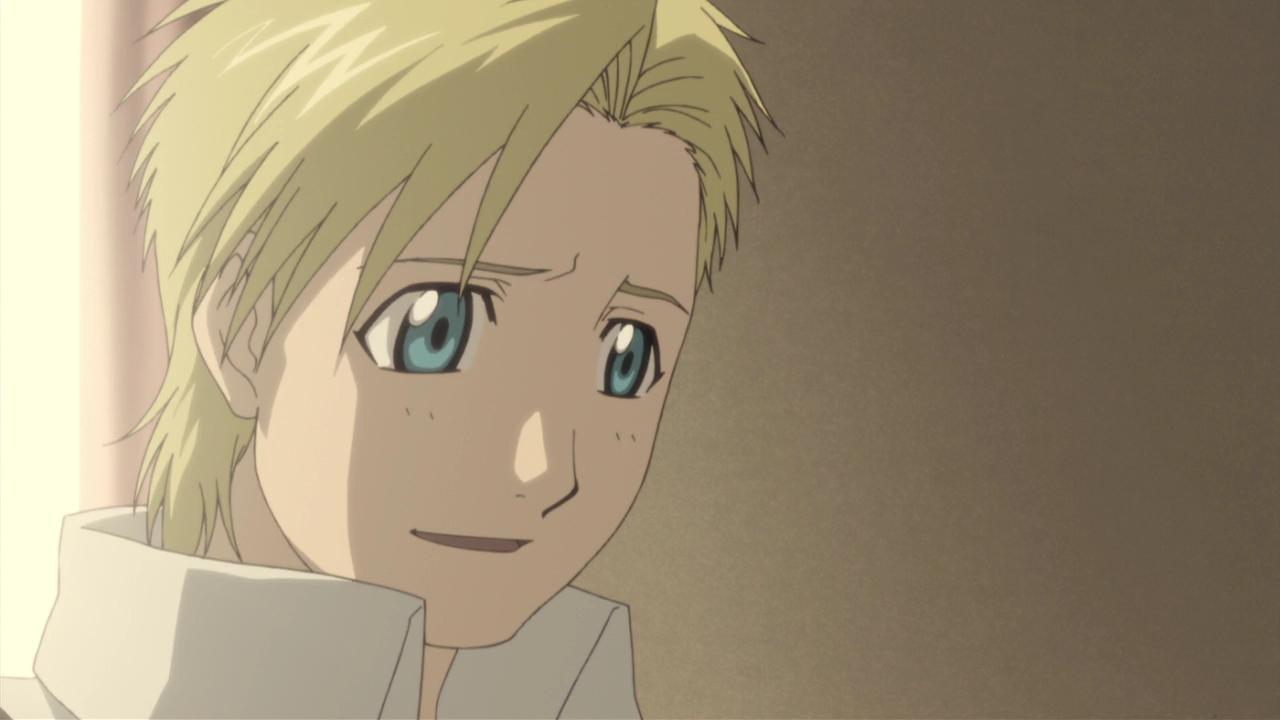 Alphonse dans le film Conqueror of Shamballah (Fullmetal Alchemist)