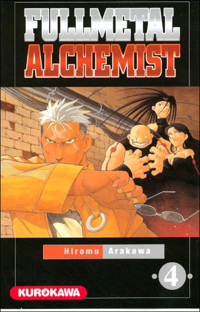 Couverture du tome 4 de Fullmetal Alchemist