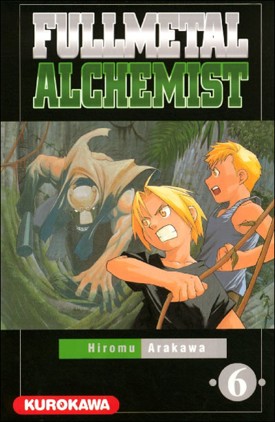 Couverture du tome 6 de Fullmetal Alchemist