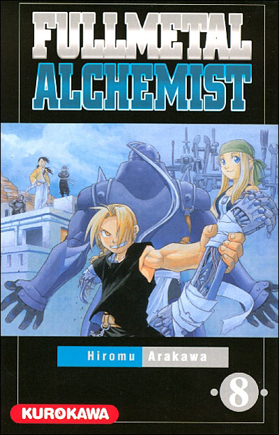 Couverture du tome 8 de Fullmetal Alchemist