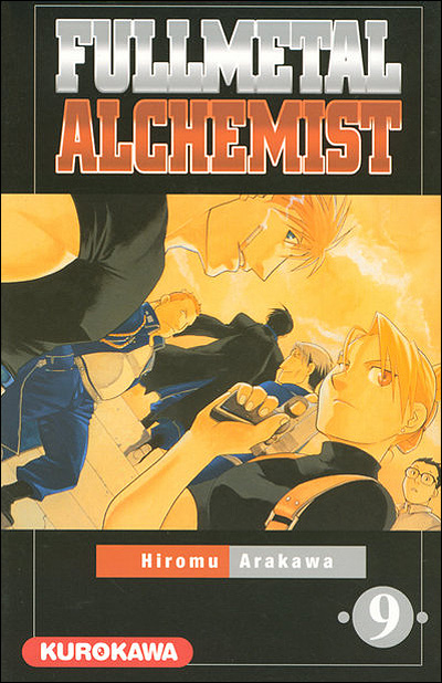 Couverture du tome 9 de Fullmetal Alchemist