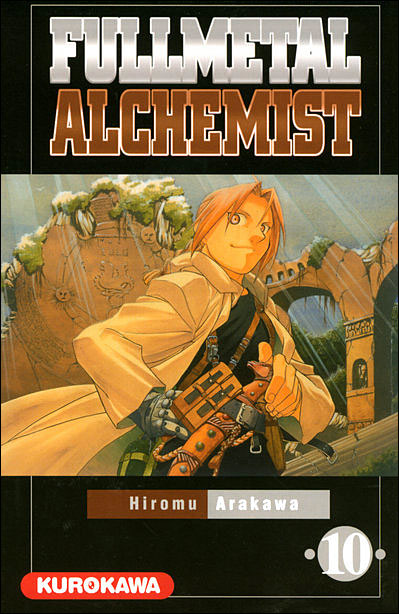 Couverture du tome 10 de Fullmetal Alchemist