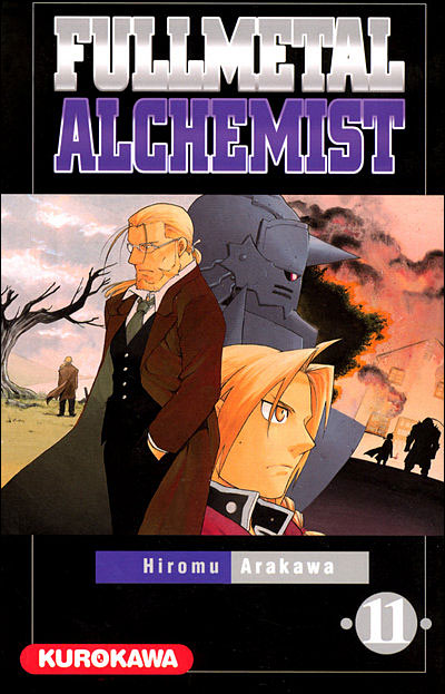 Couverture du tome 11 de Fullmetal Alchemist