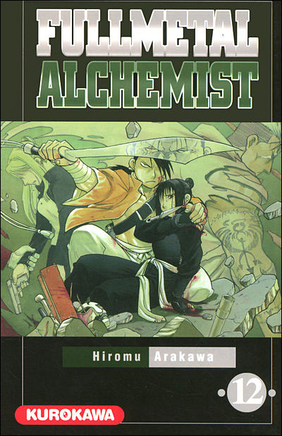 Couverture du tome 12 de Fullmetal Alchemist