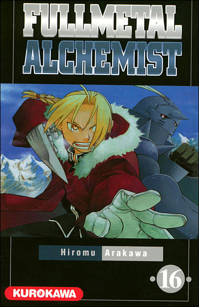 Couverture du tome 16 de Fullmetal Alchemist