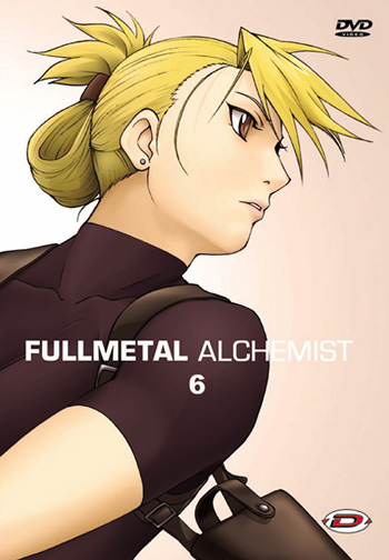 Couverture du DVD 6 de Fullmetal Alchemist sorti chez Dybex