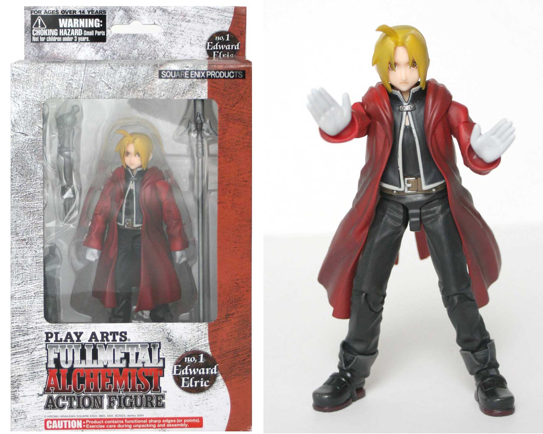 Edward Elric : Action Figurine - (Fullmetal Alchemist - 2008)