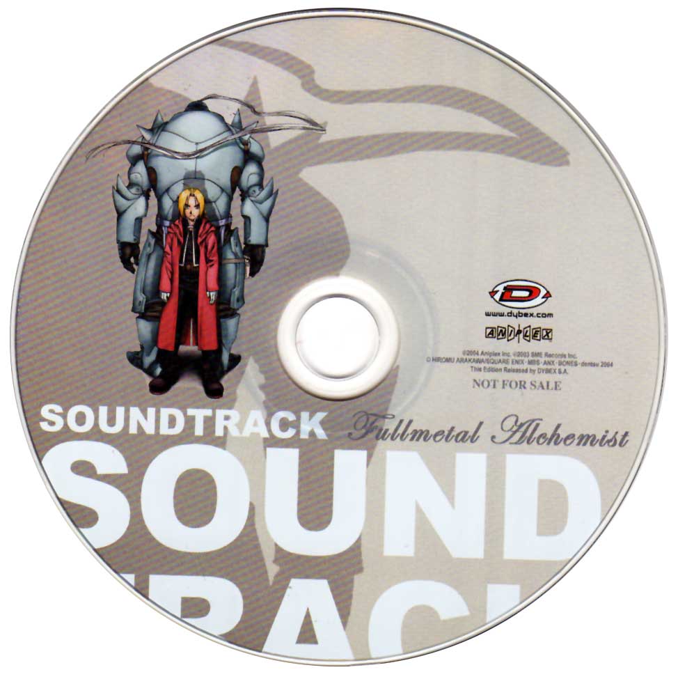 Fullmetal Alchemist OST (Dybex - 2008)