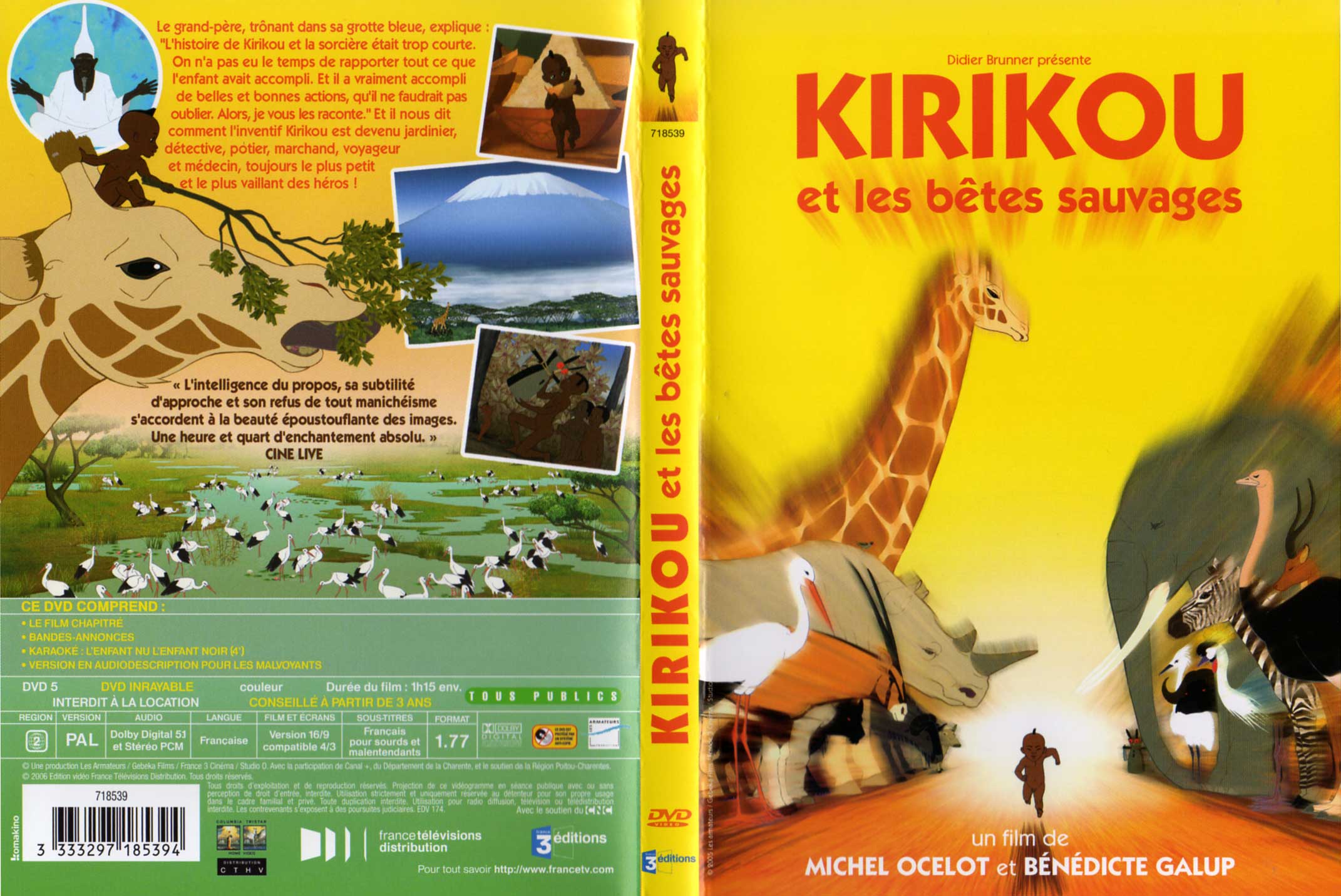 Kirikou et les bêtes sauvages (2005)