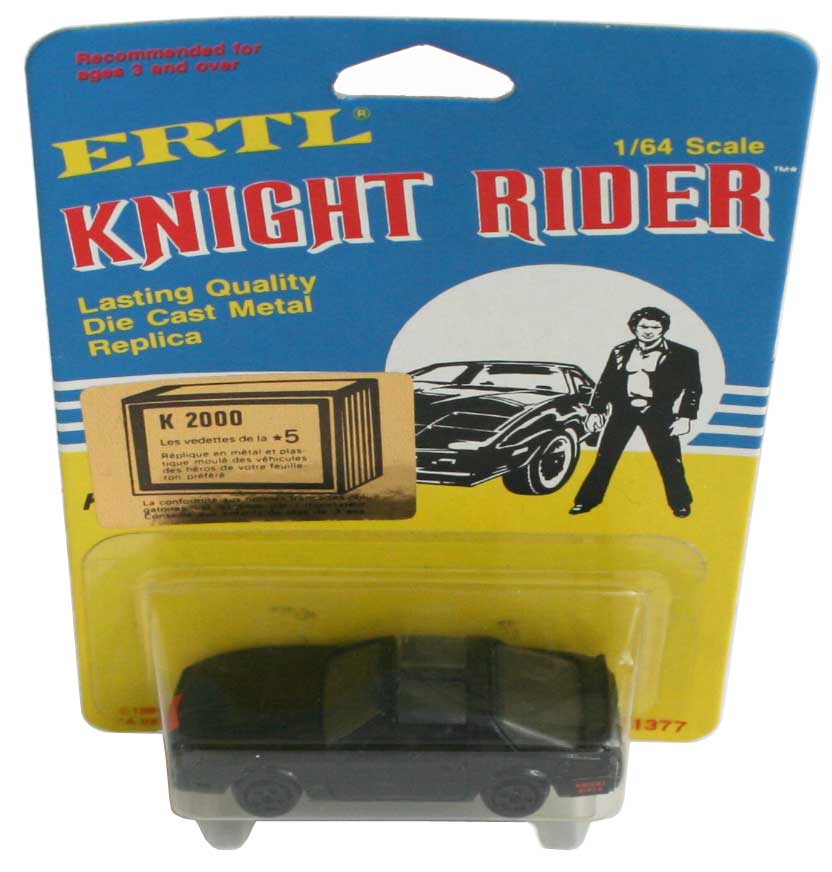 ERTL : Knight Rider (K2000) K.I.T.T. - ech 1/64 (1983)