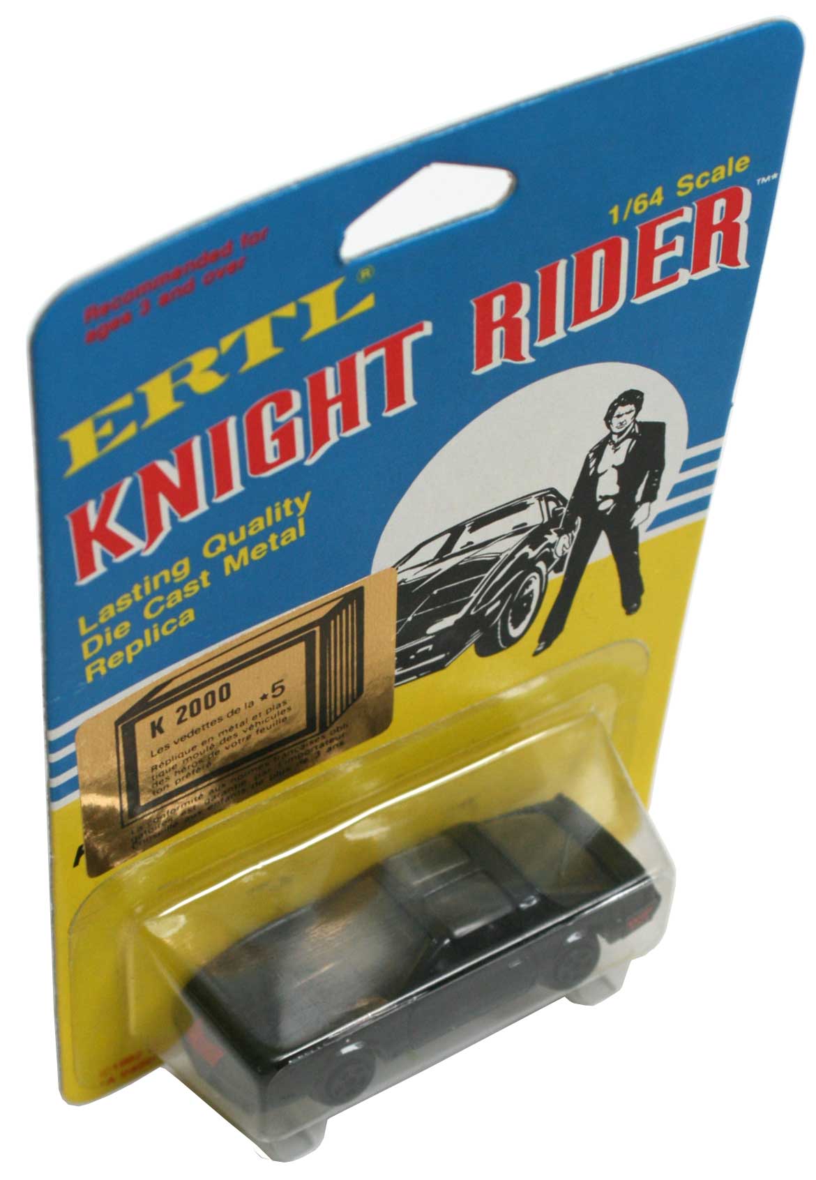 ERTL : Knight Rider (K2000) K.I.T.T. - ech 1/64 (1983)