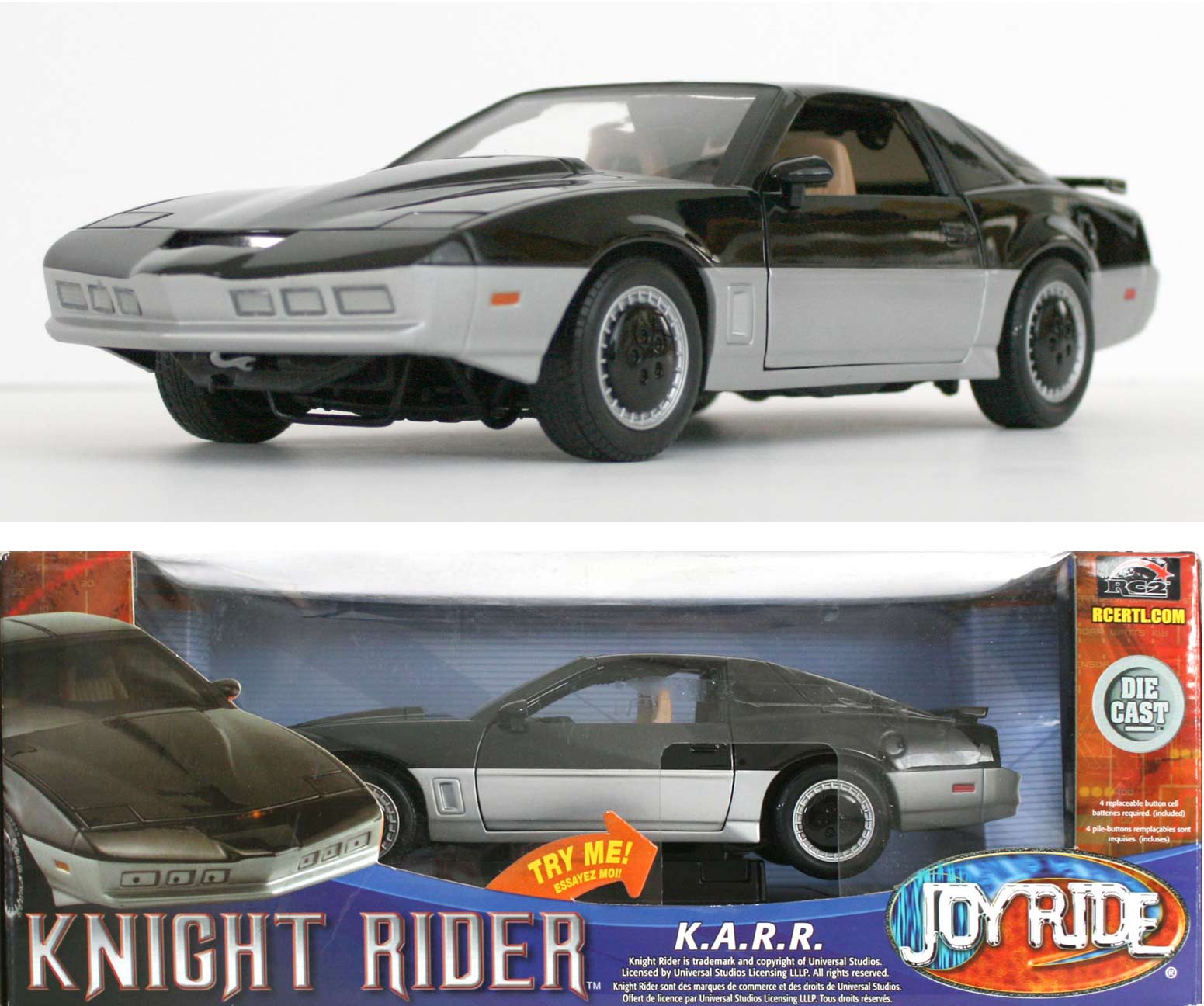 ERTL : K.A.R.R. (K2000) Knight Rider - ech 1/18 (2005)