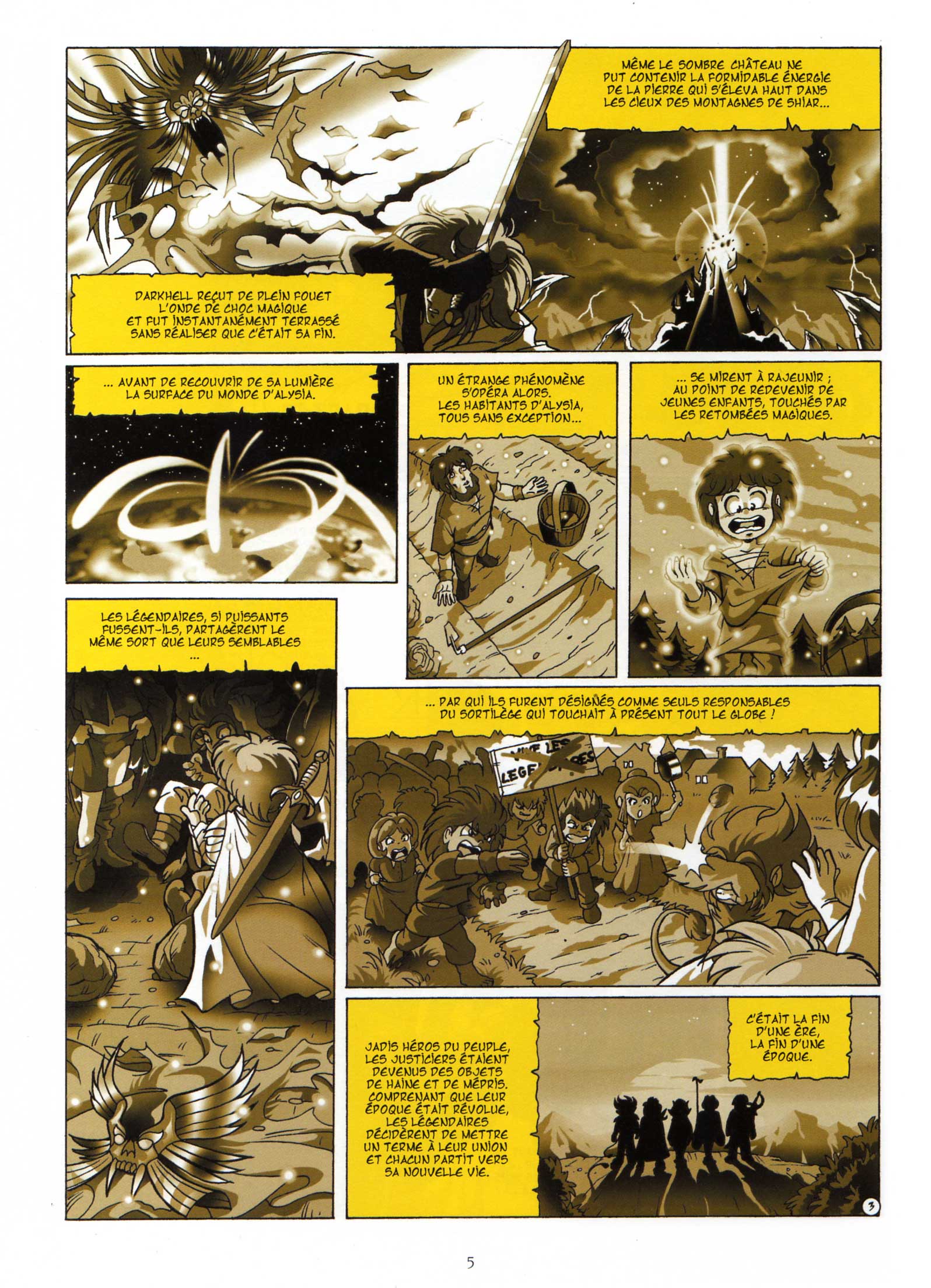 Les Légendaires Tome 1 : La Pierre de Jovénia : Page 3