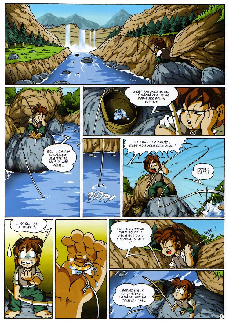 page 01 - Les Légendaires Tome 03 : Frères ennemis