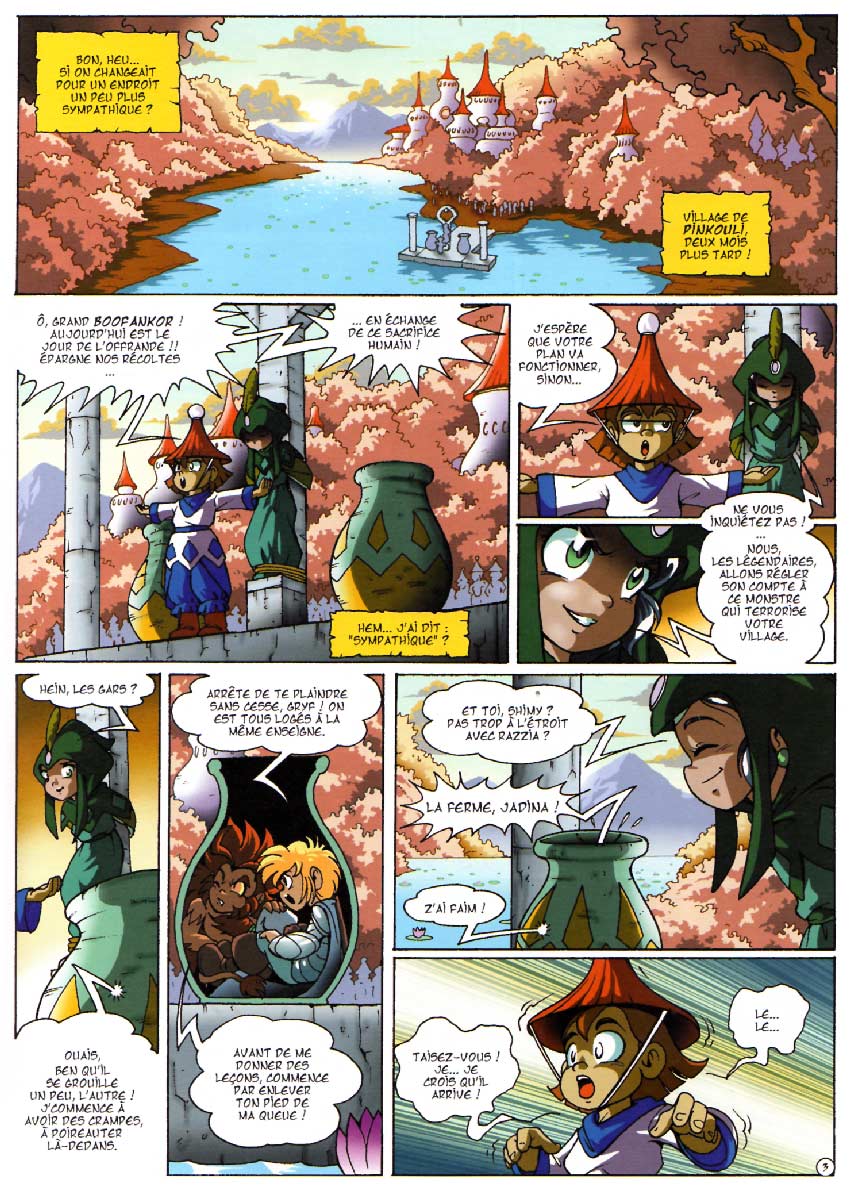 Page 3 - Les Légendaires Tome 05 : Cœur du passé