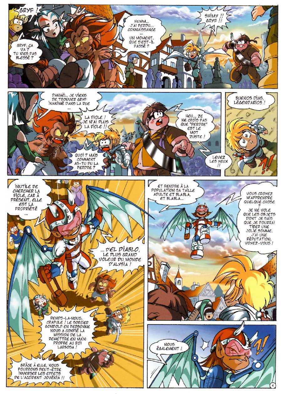 Page 4 - Les Légendaires Tome 07 : Aube et Crépuscule