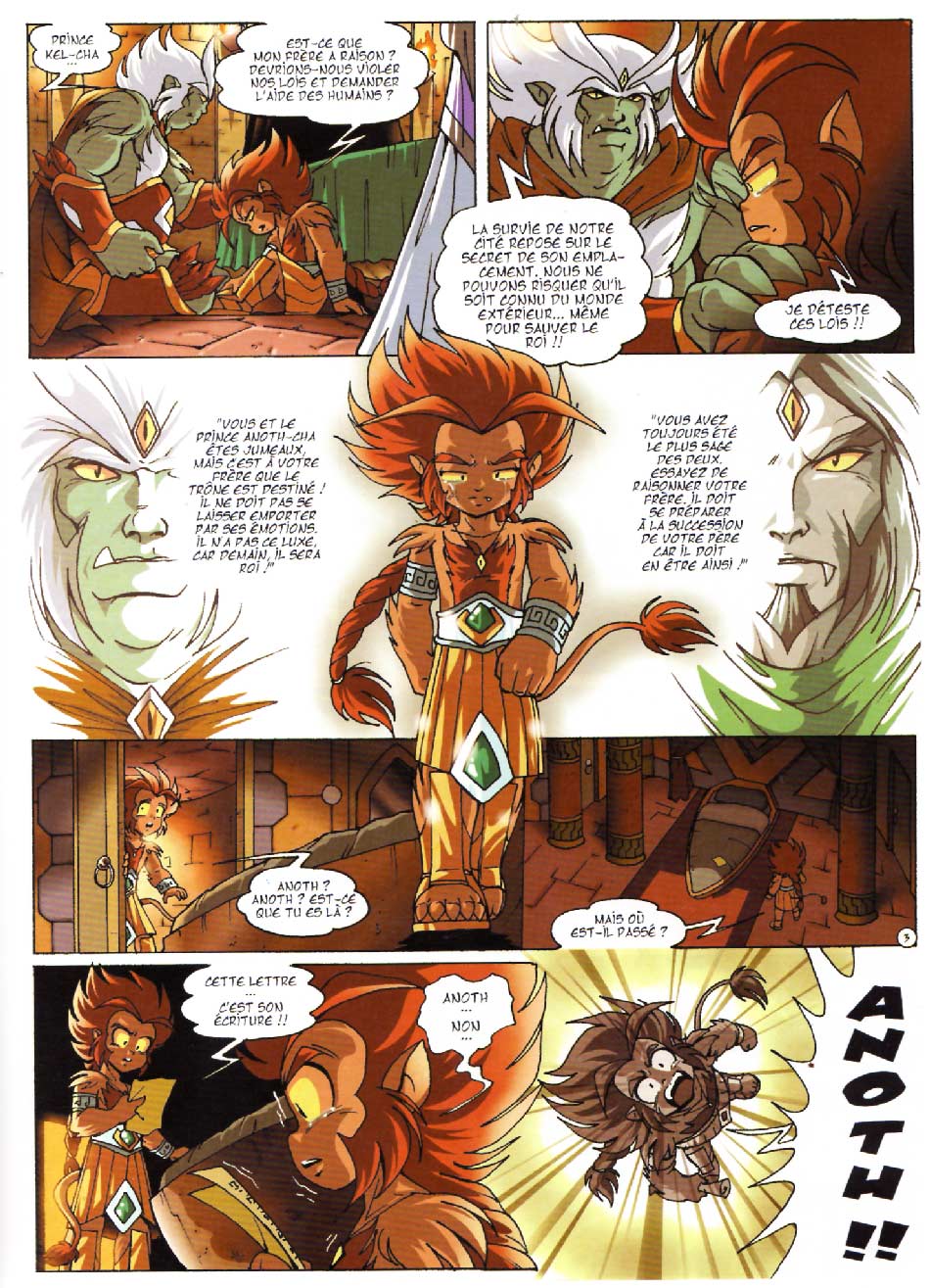 Page 3 : Les Légendaires Tome 08 : Griffes et plumes