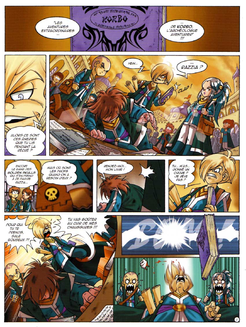 page 1 : Les Légendaires Tome 10 : La marque du destin