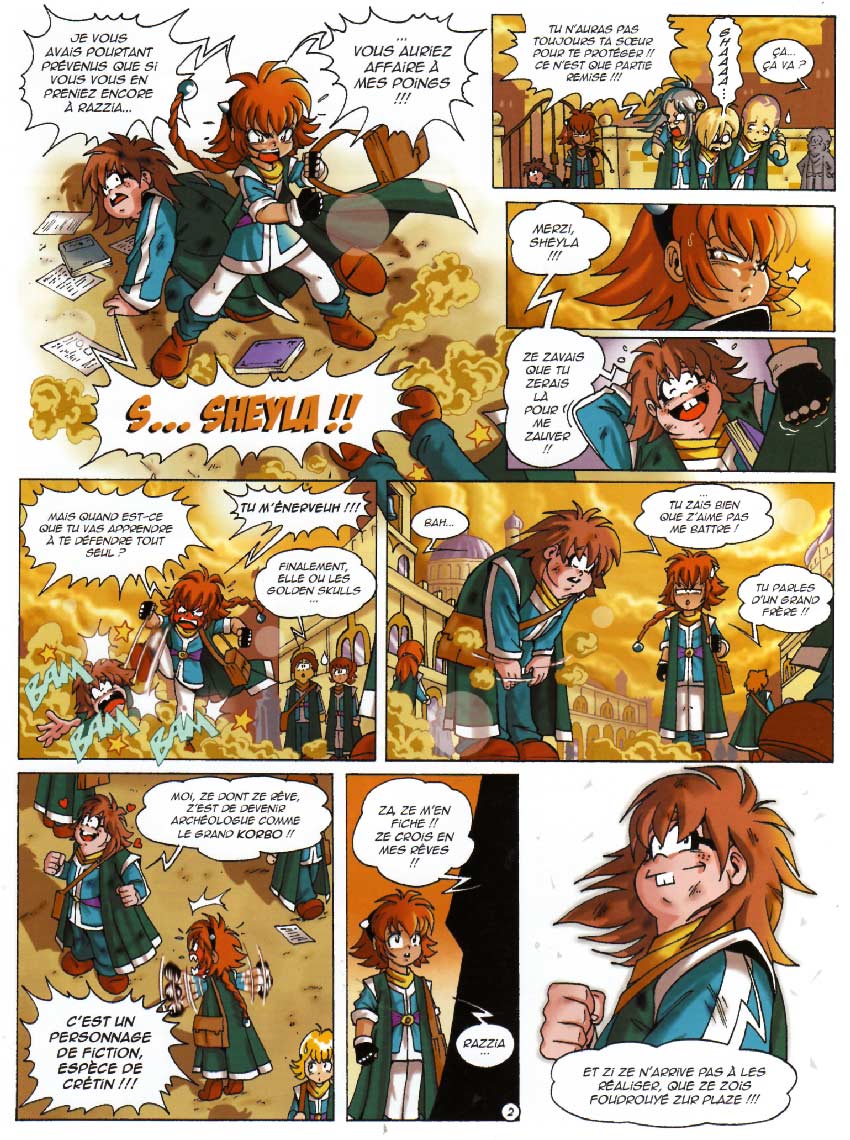 page 2 : Les Légendaires Tome 10 : La marque du destin