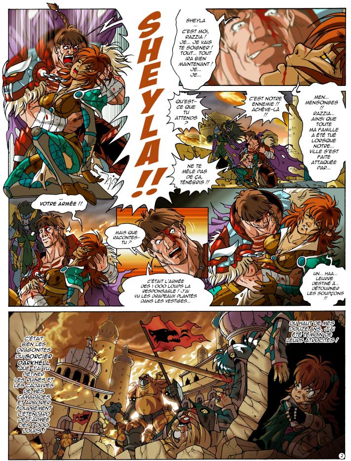 Page 2 : Les Légendaires Tome 12 : Renaissance (couverture)