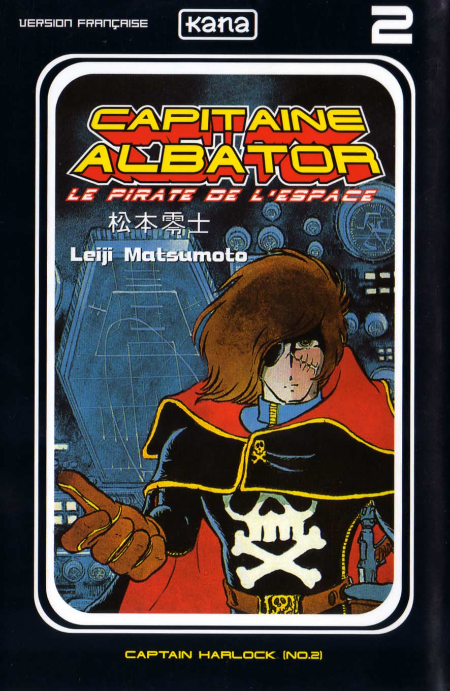 Tome 2 : Capitaine Albator (couverture face)